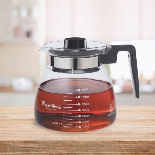 【Pearl Horse 寶馬】寶馬牌古典耐熱玻璃壺-電磁爐專用-1800ml-2入組(電磁爐玻璃壺)