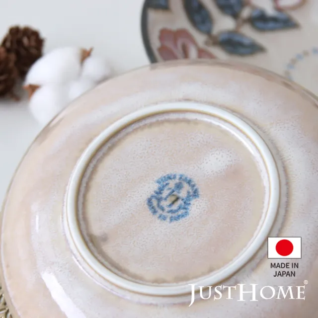 【Just Home】日本製玫瑰窯變陶瓷7吋麵碗(日本製 碗 湯碗 麵碗 碗盤)