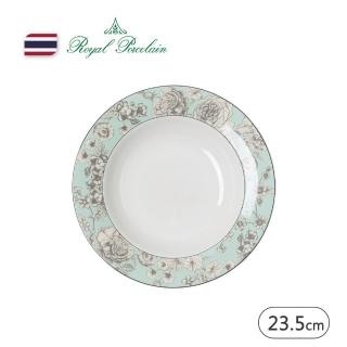 【Royal Porcelain泰國皇家專業瓷器】AMARETTO 湯盤 23.5cm(泰國皇室御用品牌)