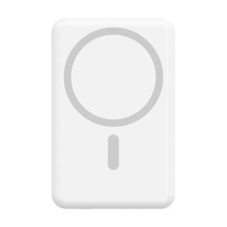 【mophie】essentials Snap+ Powerstation 5K 10W 1孔磁吸行動電源白色(本體標示Wh/Apple官推合作品牌)