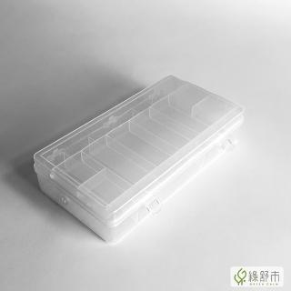 【Greencalm 綠舒市】樹德 雙層風格小集盒 收納盒 雙層收納盒 零件盒 飾品盒 文具盒 SO-2111(雙層/透明/)