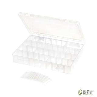 【Greencalm 綠舒市】樹德 多格風格小集盒 飾品盒 收納盒 文具盒 零件盒 SO-2518(串珠/針線/自由間隔)
