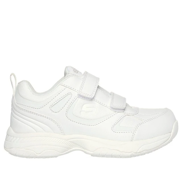 SKECHERS Dighton SR 女 工作鞋 安全鞋 止滑 電器絕緣 魔鬼氈 皮革 白(108149WHT)