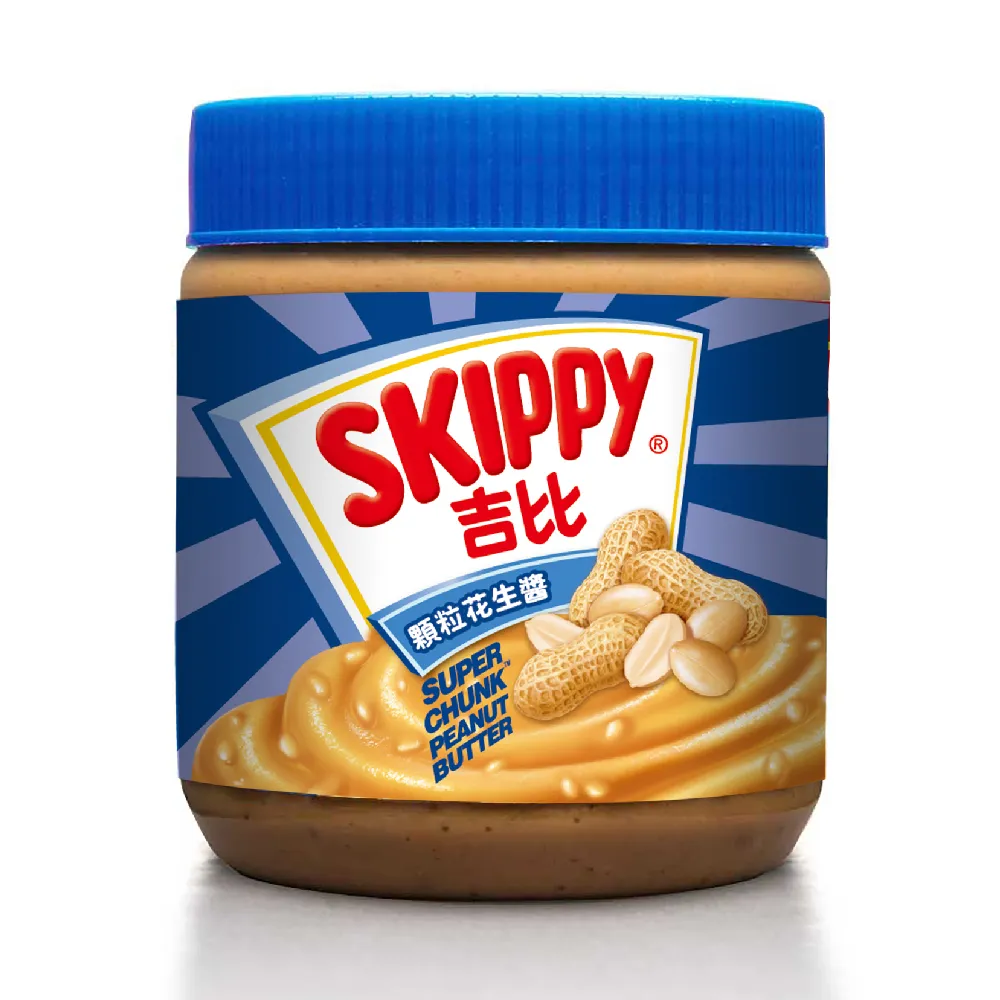 【SKIPPY 吉比】顆粒花生醬340g