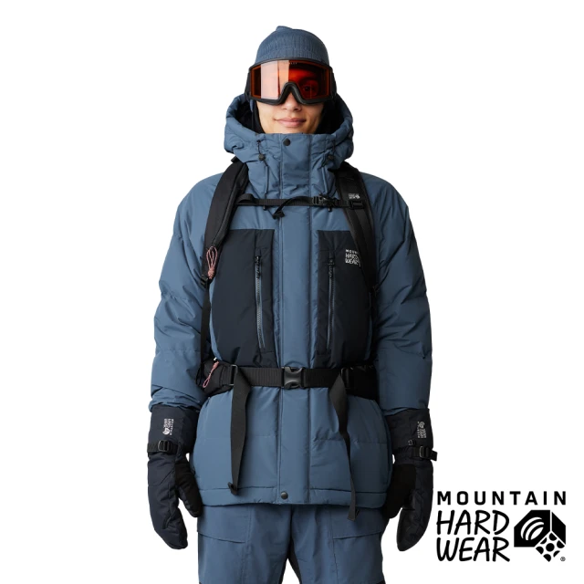 Mountain Hardwear First Tracks Down Jacket 保暖羽絨連帽外套 男款 滿月藍/黑 #2092001