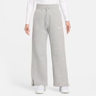 【NIKE 耐吉】長褲 女款 運動褲 寬褲 AS W NSW PHNX FLC HR PNT WIDE 灰 DQ5616-063(3L6080)