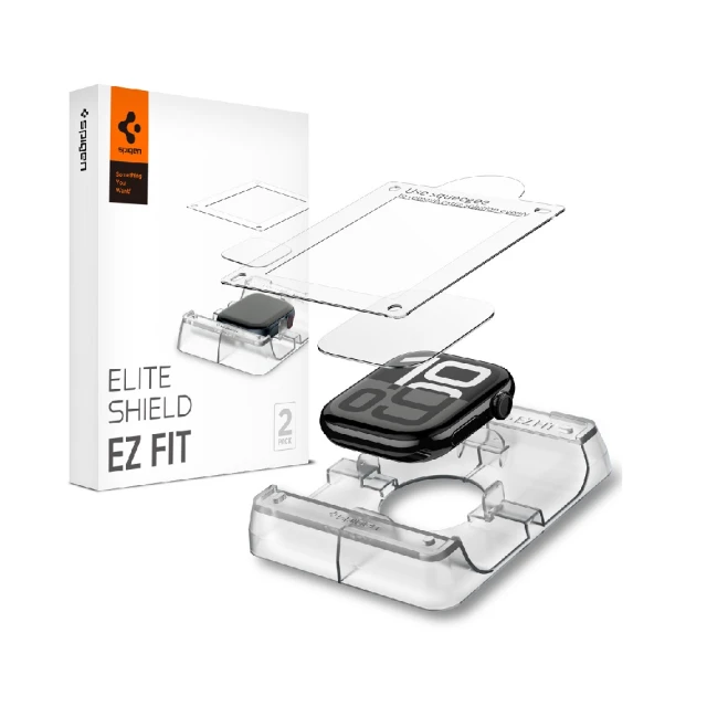 Spigen SGP Apple Watch 10_46mm_EliteShield EZ Fit-快易貼(2入)