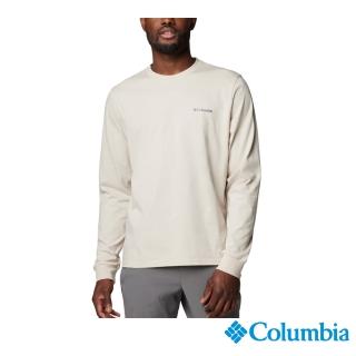 【Columbia 哥倫比亞】男款-長袖上衣-卡其(UAM38170KI/IF)