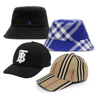 【BURBERRY 巴寶莉】經典棉質雙面漁夫帽/遮陽帽/棒球帽/鴨舌帽(款式任選)