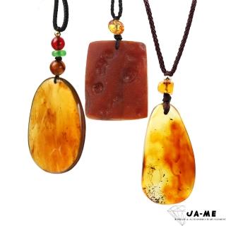【JA-ME】天然琥珀項鍊(年中慶/禮物/現貨)