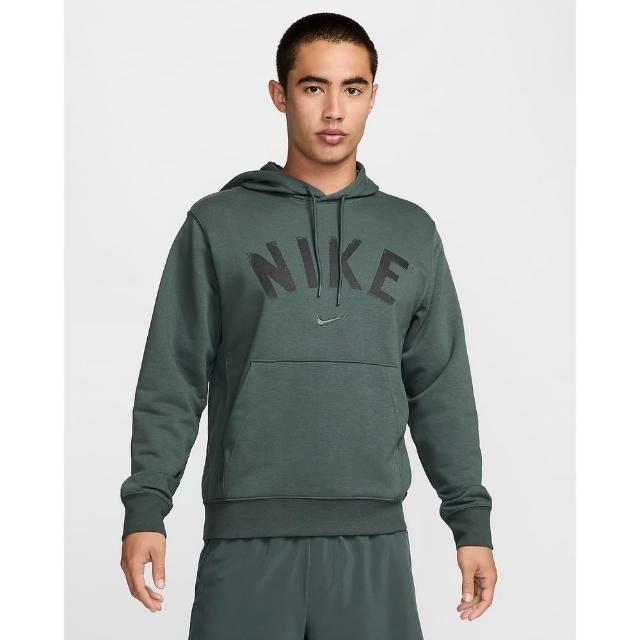 【NIKE 耐吉】連帽上衣 帽T Dri-FIT 運動 休閒 男款 AS M NK DF SWOOSH FLEECE PO H 綠(FV9920338)