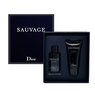 【Dior 迪奧】SAUVAGE曠野之心淡香精經典兩件組(國際航空版)