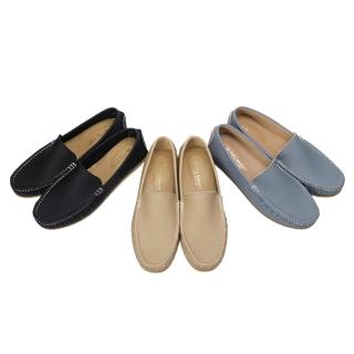 【FUFA Shoes 富發牌】素色百搭男款豆豆鞋(休閒鞋 懶人鞋 豆豆鞋)