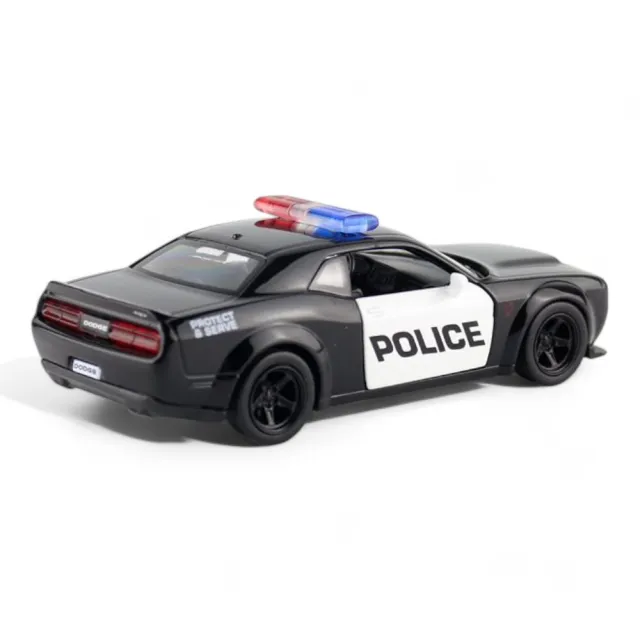 1:38模型車 道奇挑戰者模型車 警車模型(Dodge Challenger)