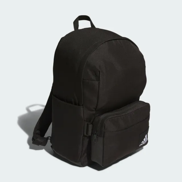 【adidas 愛迪達】ESS 2IN1 BP 後背包 雙肩背包 書包 運動 旅行包 二合一 愛迪達 黑(IT2044)