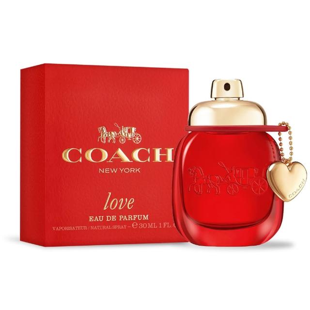 【COACH】Love 時尚戀紅淡香精30ml EDP(專櫃公司貨)