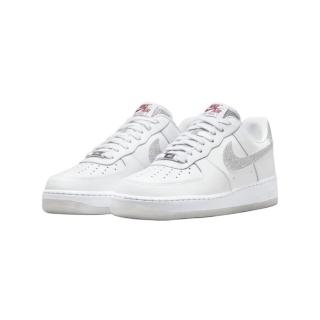 【NIKE 耐吉】W Nike Air Force 1 ”07 LX 鑽石銀 HQ3461-191(AF1 細閃晶鑽 璀璨裝飾 休閒鞋 女鞋)