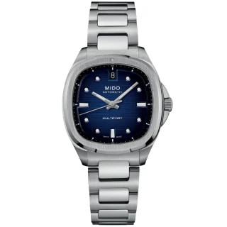 【MIDO 美度】先鋒系列 TV 35mm 小TV 日期窗 機械腕錶 禮物 送禮 推薦(M0493071104100)