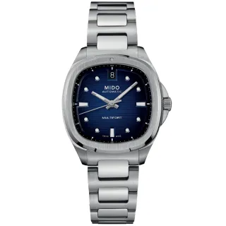 【MIDO 美度】先鋒系列 TV 35mm 小TV 日期窗 機械腕錶 禮物 送禮 推薦(M0493071104100)