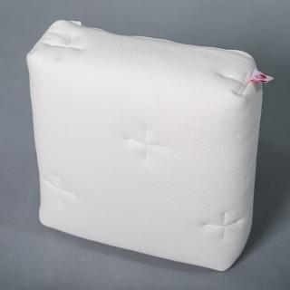 【棉床本舖】午安枕｜SGS認證 贈二層紗專用布套(30x30x12cm 獨家設計 靠墊/午睡枕)