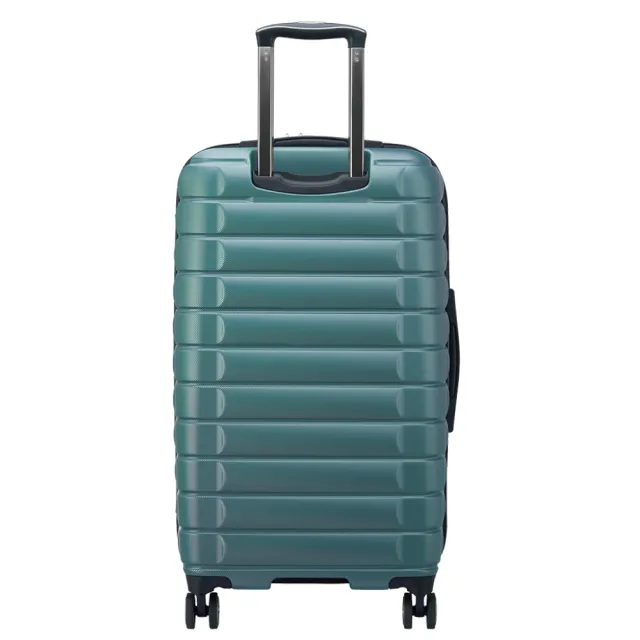 【DELSEY 法國大使】SHADOW 5.0-27吋旅行箱-綠色 00287881803(★萬向雙排靜音輪+把手超重指示器★)