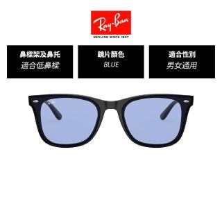 【RayBan 雷朋】大鏡片方形膠框太陽眼鏡(RB4391D 官方品牌館)