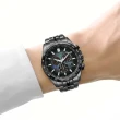 【CITIZEN 星辰】GENTS系列 100週年 限量 宇宙幻彩 光動能電波 計時腕錶 618 年中慶 禮物(CB5878-56E)