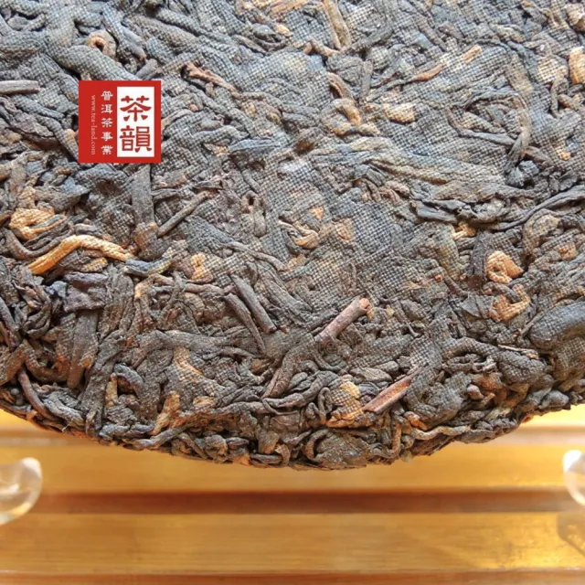 【茶韻】普洱茶2006年大益7592熟餅357g/餅  茶葉禮盒(熟茶/附收藏盒x1.可提袋)