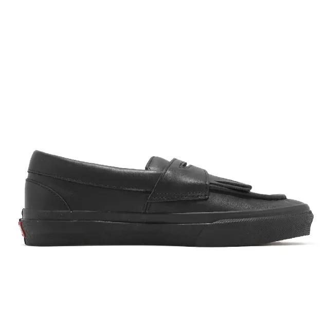 【VANS】樂福鞋 V196CF Loafer 男鞋 女鞋 黑 流蘇 日本線 皮革 小皮鞋(6322840003)