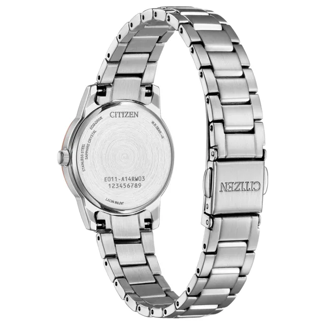 【CITIZEN 星辰】PAIR系列 光動能不鏽鋼時尚對錶/40mm+27.5mm(BM6979-74A+EW2319-71A)