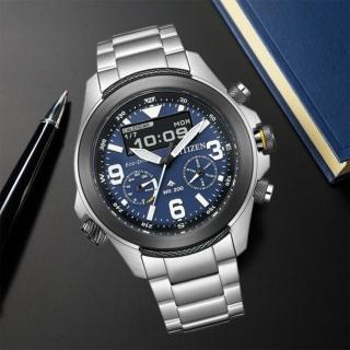 【CITIZEN 星辰】PROMASTER系列 全新多功能腕錶/43.9mm(JV1006-51L)