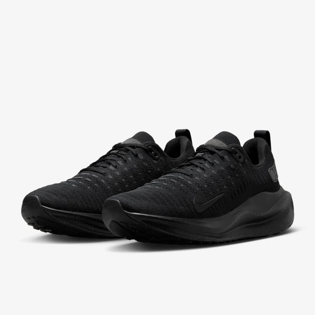 NIKE 耐吉 REACTX INFINITY RUN 4 全黑 男款 運動 透氣 慢跑鞋 回彈(DR2665-004 ∞)