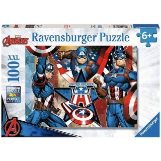 【Ravensburger】維寶拼圖 迪士尼 漫威美國隊長 100片