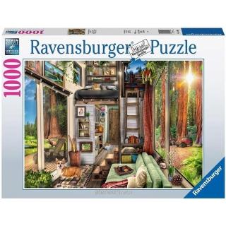 【Ravensburger】維寶拼圖 紅木森林小木屋 1000片