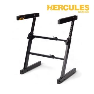 【Hercules 海克力斯】KS400B Z型單層鍵盤架／穩固可靠的支援(電鋼琴架 KB架 琴架 電子琴架 數位鋼琴架)