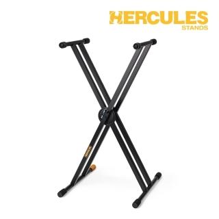 【Hercules 海克力斯】KS120B 雙X型電子琴架／穩固可靠的支撐(鍵盤架 KB架 鋼琴架 琴架 數位鋼琴架)