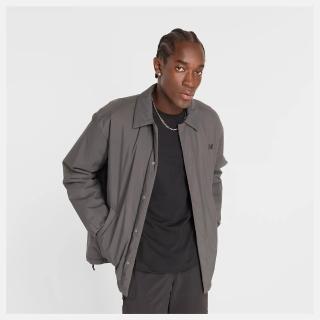 【NEW BALANCE】NB 外套 男款 運動外套 鋪棉外套 教練外套 美規 霧灰 MJ43504ACK(S1926)