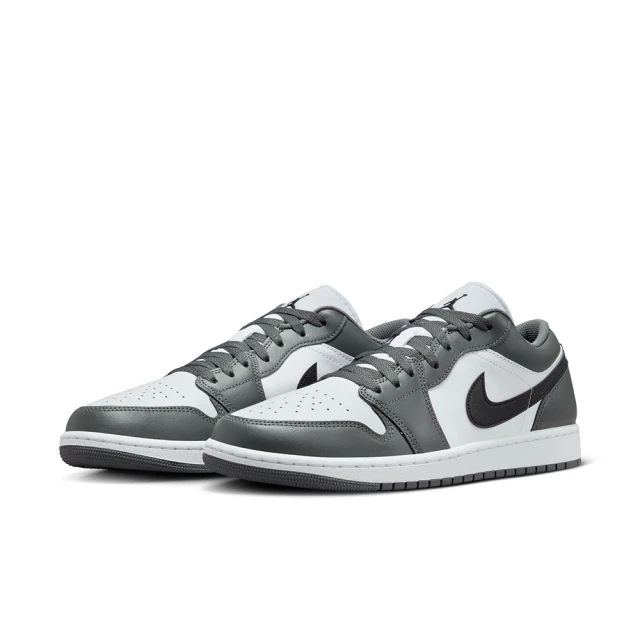 NIKE 耐吉 休閒鞋 男鞋 運動鞋 AJ1 AIR JORDAN 1 LOW 灰白 553558-152