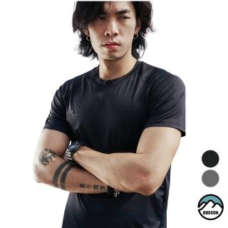 【GODSON】男女MIT 健身訓練運動上衣 萊卡健身(運動透氣短袖 速乾男短袖 瑜珈短袖)