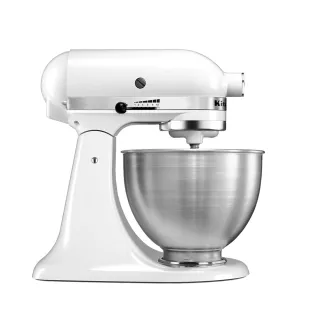 【KitchenAid】4.3公升4.5Q桌上型攪拌機牛奶白(打蛋機 / 揉麵機 / 廚師機 / 麵團機 / 和麵機)