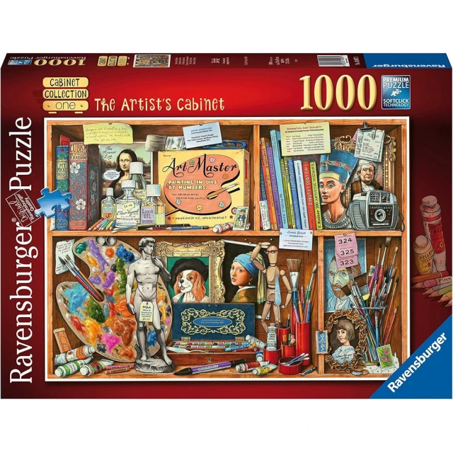 Ravensburger 維寶拼圖 藝術家的壁櫃 1000片