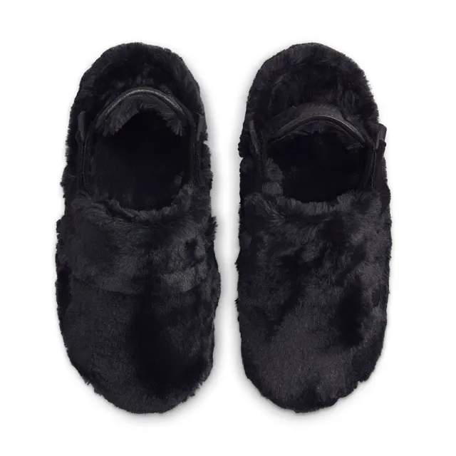 【NIKE 耐吉】拖鞋 涼鞋 女鞋 運動 毛毛拖 W CALM MULE SE 黑 FZ3118-001