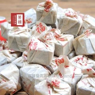 【茶韻】普洱茶農殘檢驗合格嚴選迷你沱進階款2005年福字小方沱熟茶600g量販包 茶葉禮盒(量販裝更超值)