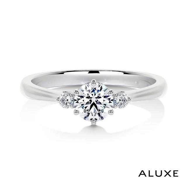 【ALUXE 亞立詩】0.50克拉 FVS2 18K金 求婚鑽戒 RS2855