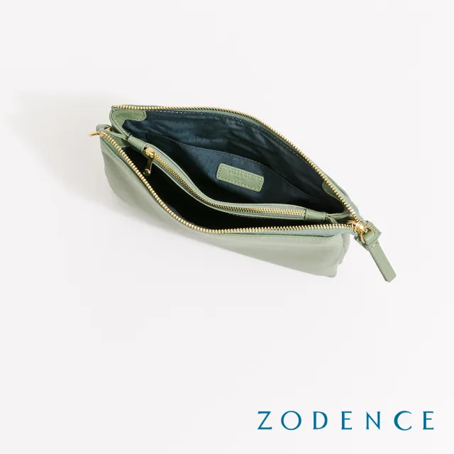 【ZODENCE 佐登司】RIPPO進口真皮雙層斜背包(多色)