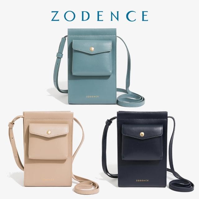 【ZODENCE 佐登司】FLIP雙面真皮小口袋手機包(多色/2024新款上市)