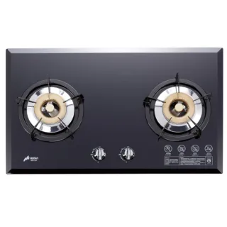 【豪山】雙口歐化檯面玻璃爐SB-2283(原廠安裝)