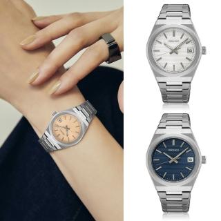 【SEIKO 精工】CS 簡約大三針 藍寶石鏡面 時尚手錶-34mm 3色可選 禮物(6N42-00N0S/6N42-00N0B/6N42-00N0P)