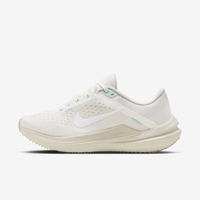 【NIKE 耐吉】W Air Winflo 10 女 慢跑鞋 運動 路跑 訓練 緩震 舒適 米白(FQ6872-011)