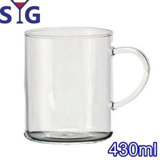【SYG 臺玻】玻璃耐熱咖啡杯馬克杯(430cc)